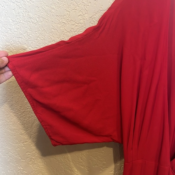 Reformation Winslow Wrap Kimono Sleeve Maxi Dress
Lipstick Cherry Red SZ XSmall - Picture 8 of 16